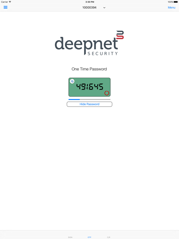 Screenshot #5 pour DeepNet MobileID (OOBA)