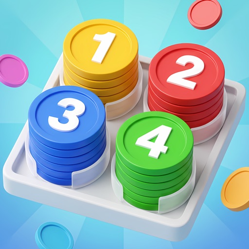 Merge Coin Brain POP:ASMR Sort icon