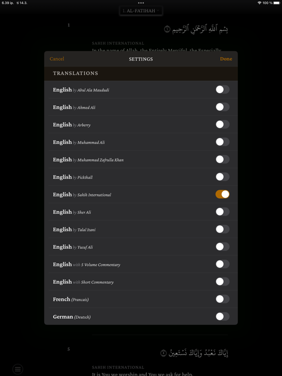 Screenshot #6 pour Read Quran