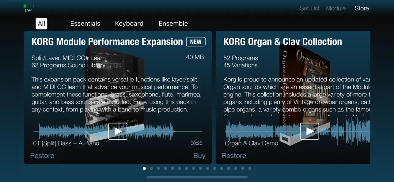 #2. KORG Module (iOS) 来自: KORG INC.