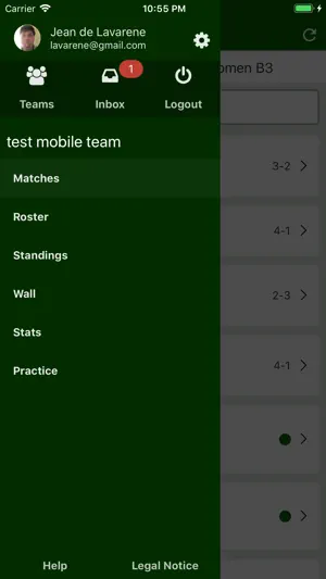 Tennis NetLineup screenshot 3