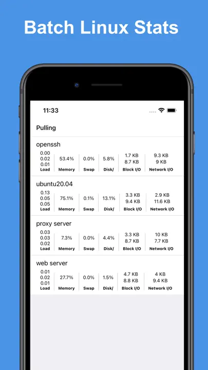 Docker Server Admin iPhone Ekran Görüntüsü 4