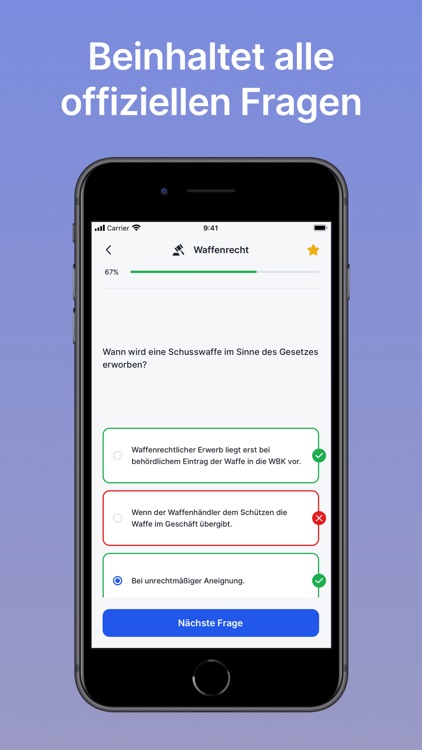 Waffensachkunde-Trainer