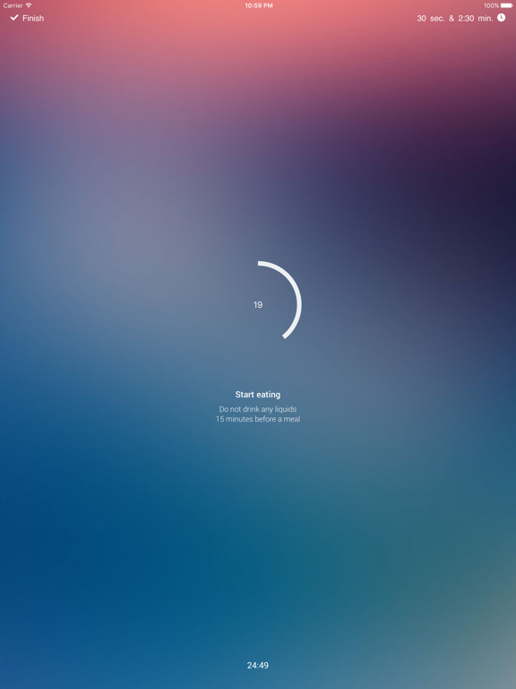 Screenshot #5 pour Bariatric Meal Timer