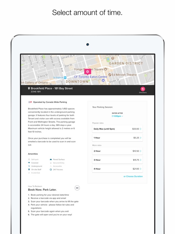 HonkMobile iPad screenshot 5 - Navigation app