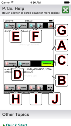 Paranoia Text Encryption Lite screenshot 5