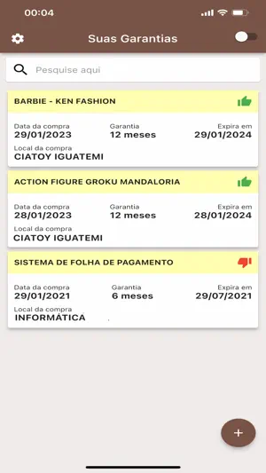 Suas Garantias screenshot 1