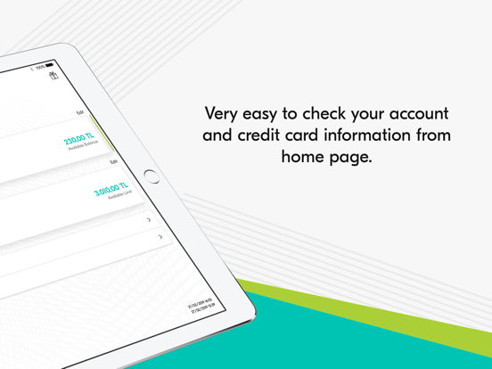 Türkiye Finans Mobile iPad screenshot 2 - Finance app