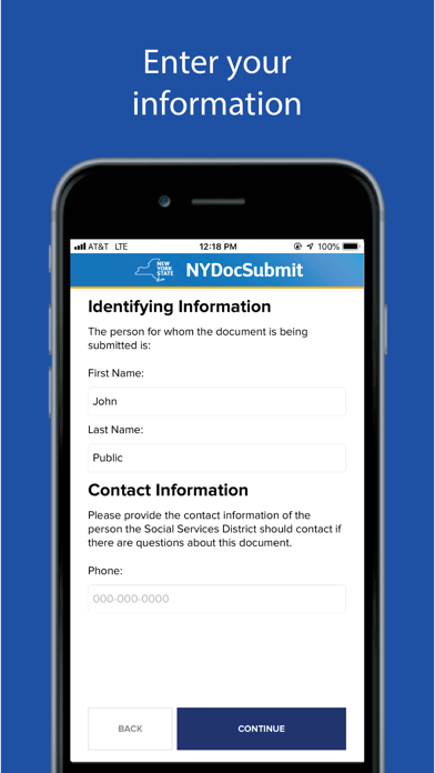 NYDocSubmit Screenshot