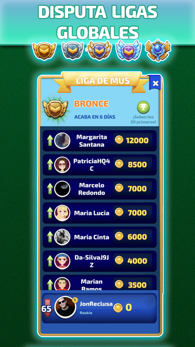 Screenshot #3 pour Mus Online Maestro - Juego mus