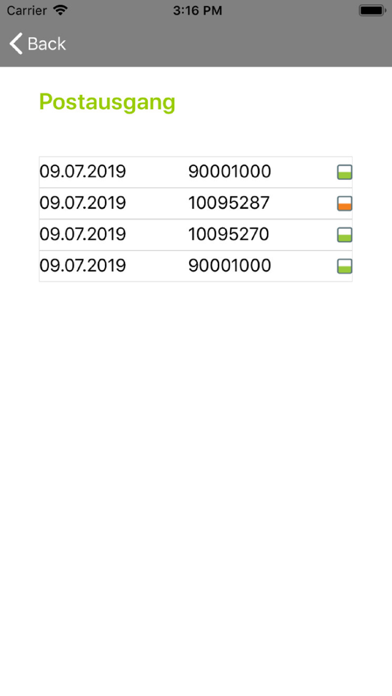 App screenshot