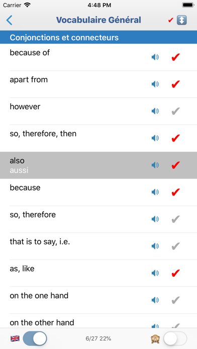 Vocabulaire Anglais - Cramit Screenshot