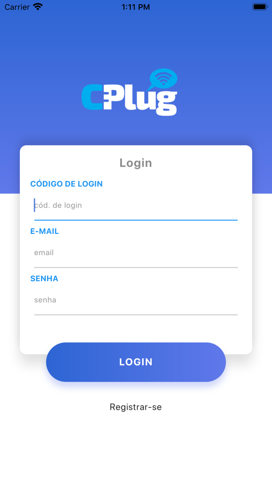 #1. Gestão CPlug (iOS) By: ConnectPlug