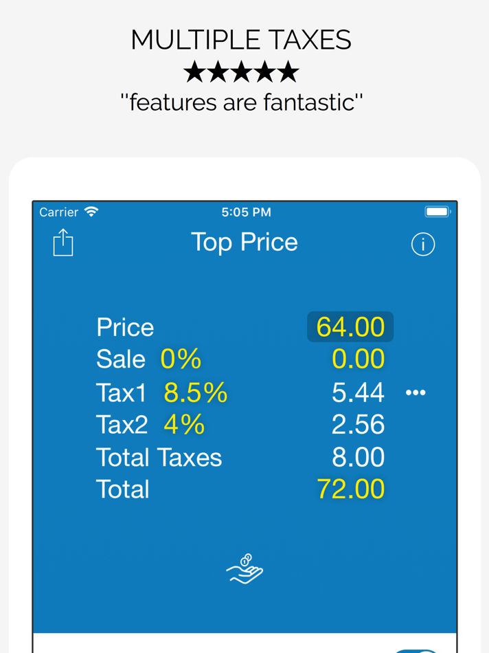 #4. Sales Tax Calculator > (iOS) Με: monkeyLabs Inc.