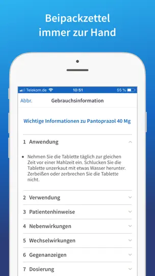 Screenshot von Mediteo: Tabletten Erinnerung auf dem iPhone 7