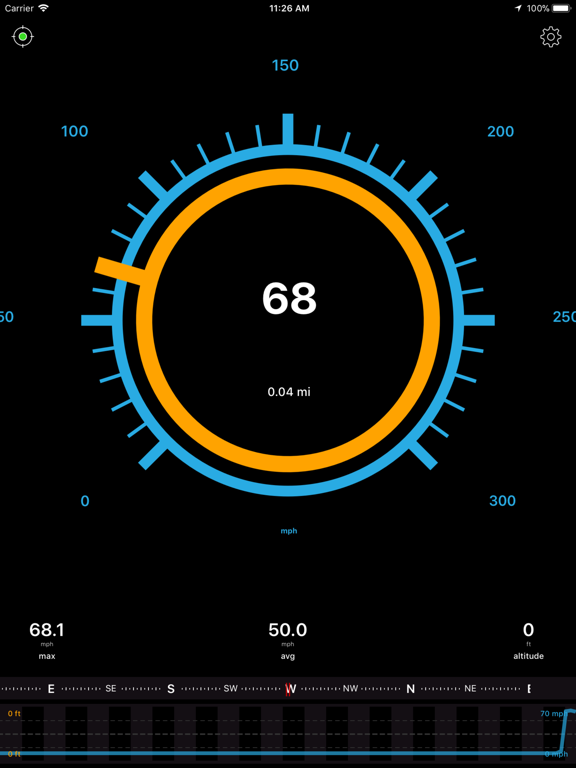 Screenshot #4 pour Speedometer Speed Box App