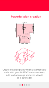 Leica DISTO Plan screenshot