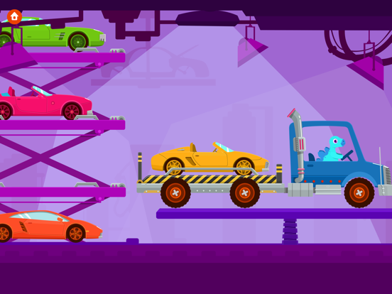 Screenshot #5 pour Jeux de camion dinosaure