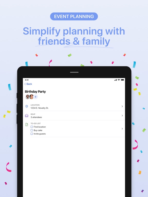 BeFamily — Family Assistant iPad screenshot 5 - Productivity app