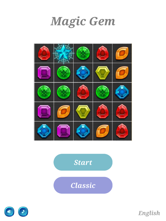 Magic Gems - Match 3 Puzzles