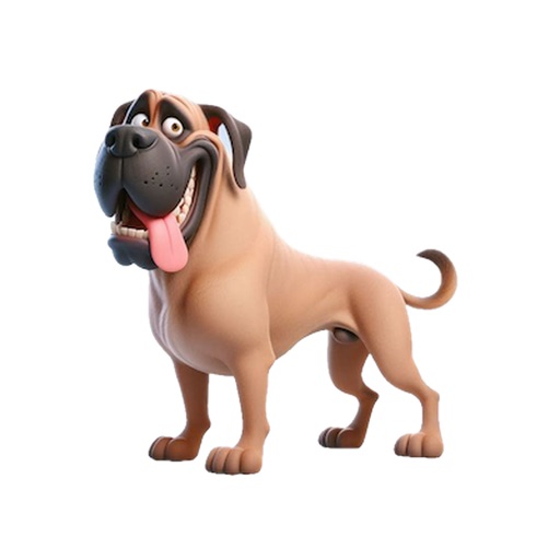 Goofy Mastiff Stickers icon