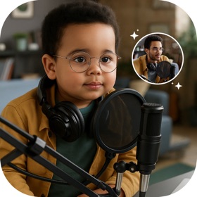 Baby Podcast : AI Talk Video