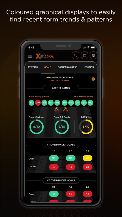 XBet Edge: Football Statistics