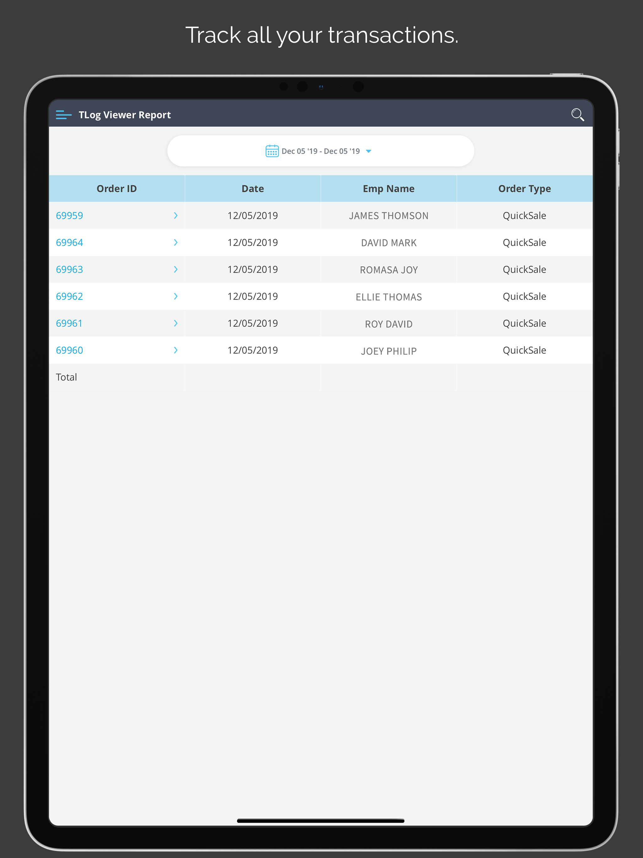 Zip POS Dashboard screenshot 11