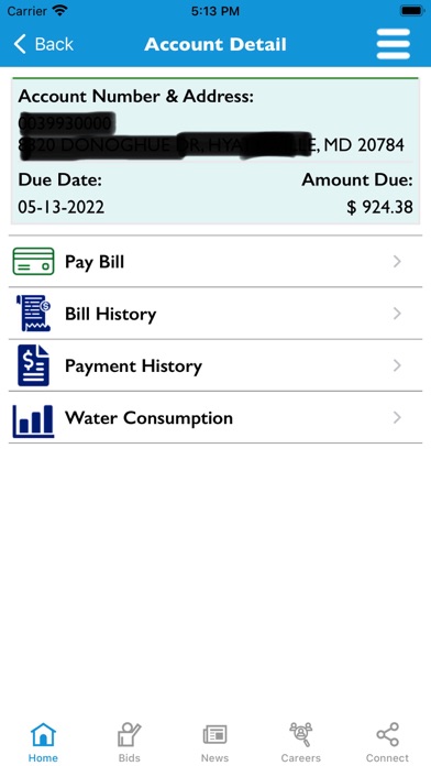 WSSC Water Screenshot
