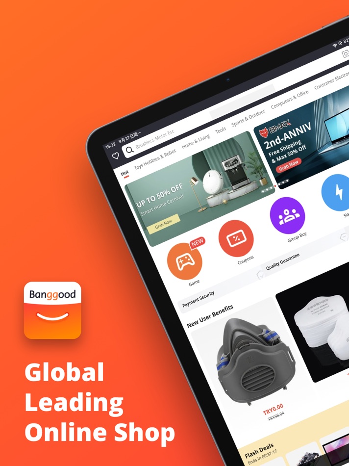 #1. Banggood Global Online Shop (iOS) Podle: Banggood Co.,Ltd