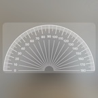 Protractor 180°