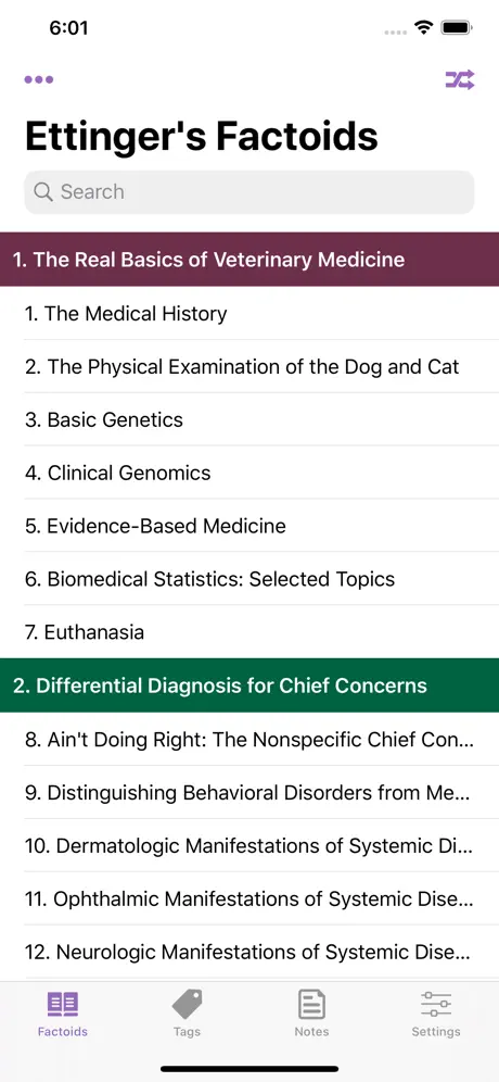 Ettinger's Factoids
