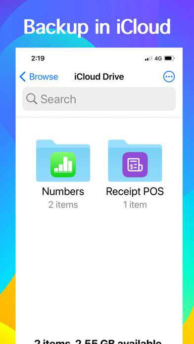 e-Receipt Maker app Screenshot
