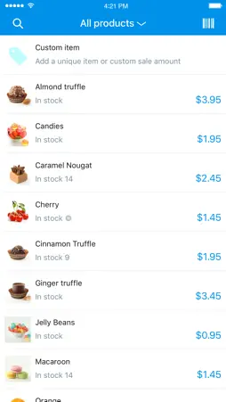 My mPOS screenshot 1