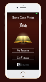 Bible HNV: Hebrew Names Study screenshot