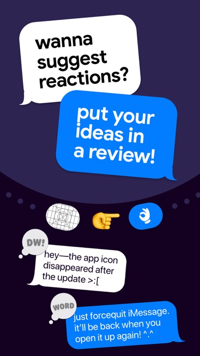 Very Necessary Reactions! Screenshot