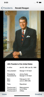 Presidents of USA screenshot 3