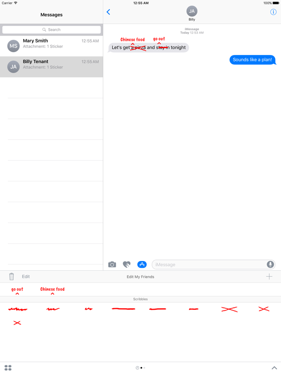 Screenshot #6 pour Edit My Friends