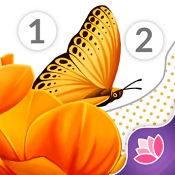 April - Coloriage Numéroté