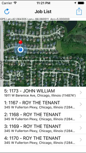 Process Server Mobile screenshot 1