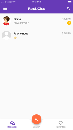 RandoChat App screenshot 1