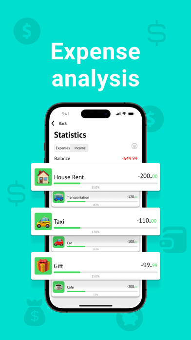 Daily budget - money planner Screenshot