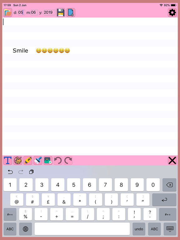 Screenshot #6 pour My Diary Plus