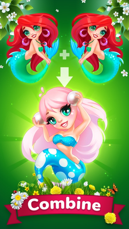 Mermaid mansion-Fairy merge screenshot 5