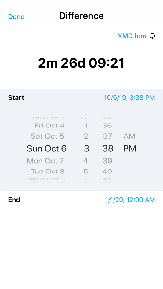 #5. CalT - Date & Time Calculator (iOS) 由: Vladislav Kovalyov