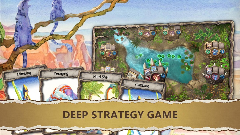 #2. Evolution Board Game (iOS) Podle: North Star Digital Games