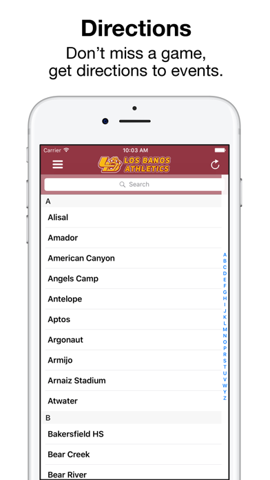 Los Banos High School Screenshot
