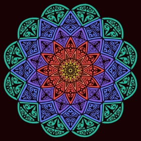 Mandala Maker: symmetry doodle