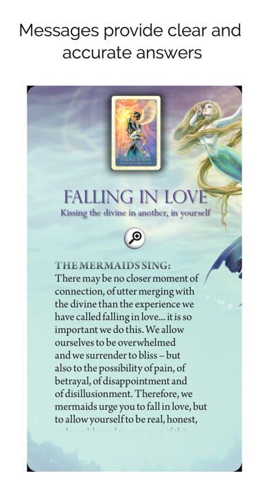 Oracle of the Mermaids iPhone screenshot 6 - Lifestyle app