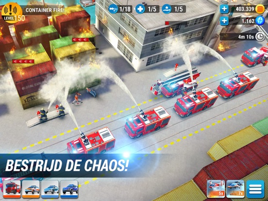 EMERGENCY HQ: brandweer spel iPad app afbeelding 3